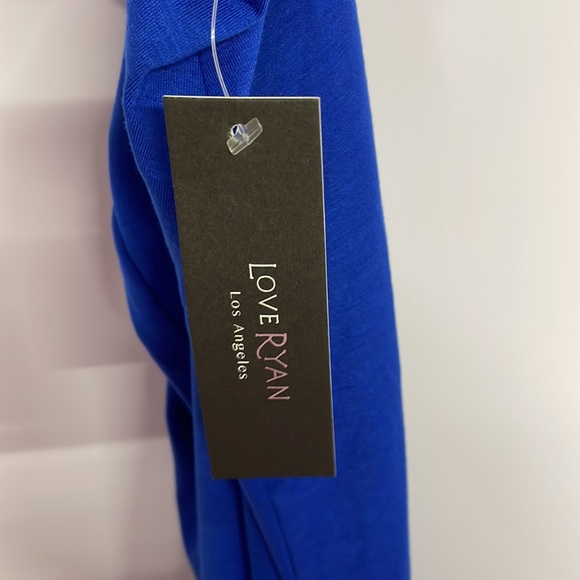 Love Ryan Blue Maxi Skirt size Large - Picture 2 of 3